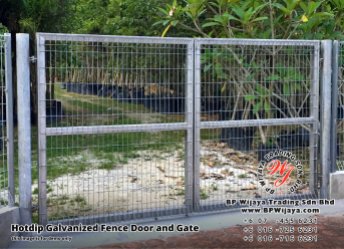 BP Wijaya Security Fence Manufacturer Malaysia Hotdip Galvanized Fence Door and Fence Gate Security Fence Kuala Lumpur Pahang Johor Fence Malaysia A03